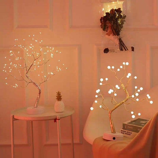 LED copper wire string lights for bedroom decor