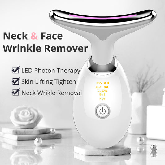 Neck Lifting And Tighten Massager Electric Microcurrent Wrinkle Remover