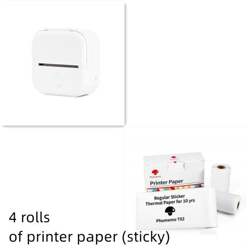 Cute portable photo printer with USB and Bluetooth
