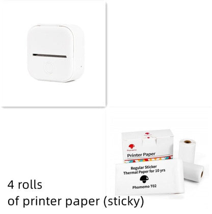 Cute portable photo printer with USB and Bluetooth